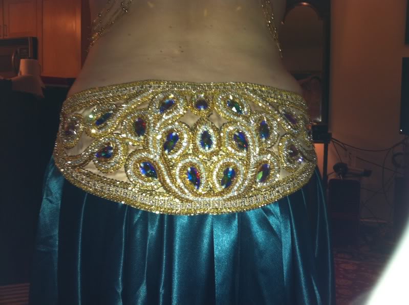 Shushanna Designs: The Gold Filigree Bedlah